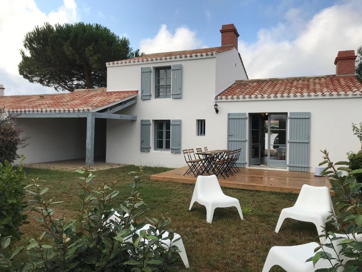 Villa Le Parc Des Mimosas Noirmoutier-en-l'Ile Esterno foto