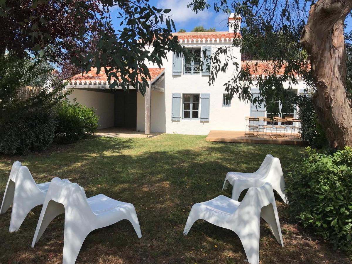 Villa Le Parc Des Mimosas Noirmoutier-en-l'Ile Esterno foto