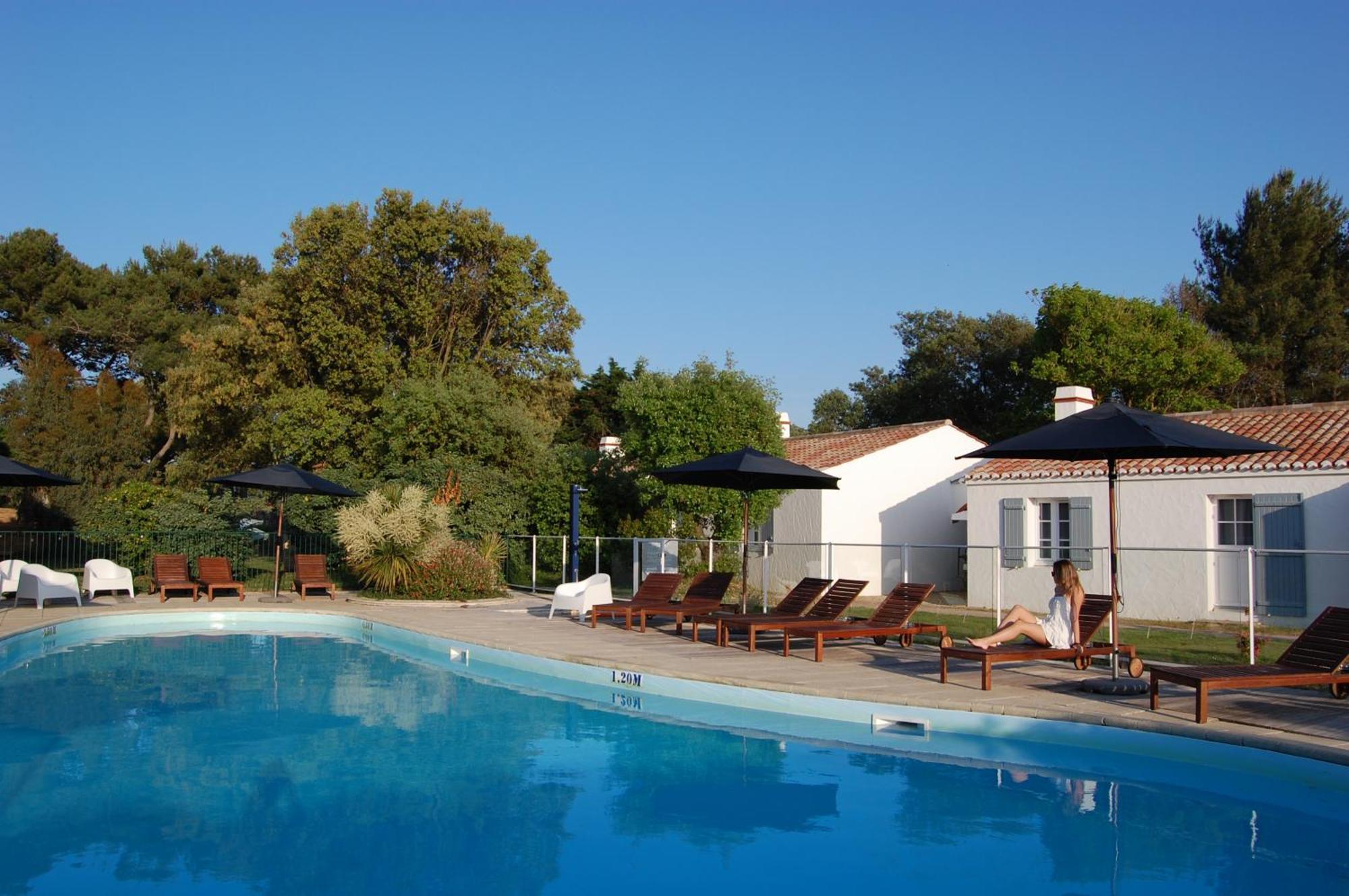 Villa Le Parc Des Mimosas Noirmoutier-en-l'Ile Esterno foto